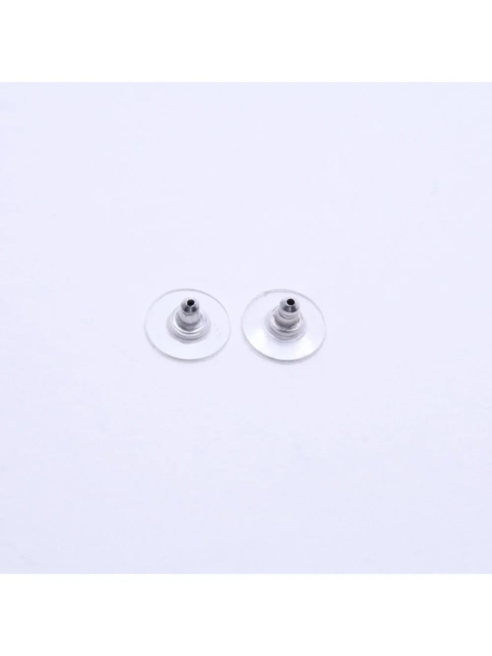 Chanel Earrings CC Logo Rhinestone Silver 03
